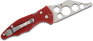 Spyderco Yojimbo 2 G-10 Red Trainer C85TR2 - KNIFESTOCK
