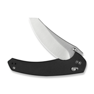 Sixgill Black G10 HandleSatin Finished Nitro-V BladeCrossbar Lock - KNIFESTOCK