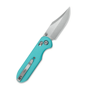 GEO Knife Ethereal Cutter SW M390 Blade Tiffany Blue G10 - KNIFESTOCK
