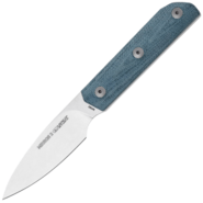Viper Coltello a lama fissa di 4 mm di spessore, in acciaio M390 finitura stonewash - KNIFESTOCK