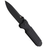 Fox Knives FX-446 B Predator II Linerlock Folding Knife Black - KNIFESTOCK