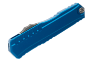 Microtech CYPHER II S/E STONEWASH STANDARD BLUE 1241-10BL - KNIFESTOCK