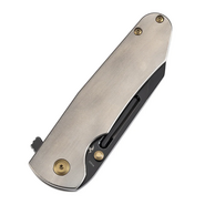 KANSEPT Superhawk Blackwash CPM S35VN 0.157&quot; / 4.0mm Titanium with Orange Peel Finish K1084A2 - KNIFESTOCK