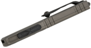 Microtech ULTRATECH GEN III ZBP BLACK PART SERRATE NATURAL CLEAR 1123-2NC - KNIFESTOCK
