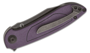 Tenable Prometheus Blackwash 14C28N, Purple and Black G10 T1040A4 - KNIFESTOCK