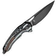 Bestech ORNETTA N690, Black stonewash, Interlayer with Carbon Fiber and G10 BL02D - KNIFESTOCK