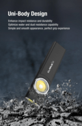 KLARUS Magnetische Taschenlampe, EDC Werkzeuglicht E5 - KNIFESTOCK