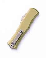 Microtech Hera® II Mini D/E OD Green Apocalyptic® Partial Serrated 1702M-11APOD - KNIFESTOCK