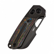 Kansept Nahual Mirror DLC  Magnacut,Blackwash Ti, Purple Haze Fatcarbon K2125V1 - KNIFESTOCK