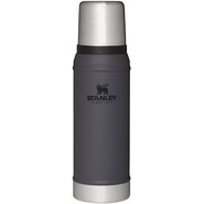 STANLEY The Legendary Classic Thermo Bottle .75L / 25oz, Charcoal 10-01612-061 - KNIFESTOCK