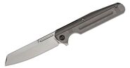 WE Knife Reiver Titanium Gray/Silver CPM S35VN we16020-1 - KNIFESTOCK