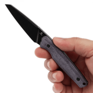 Tenable Knives Parr Blackwash 14C28N Purple Micarta - KNIFESTOCK