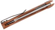 Petrified Fish PF949X Warrior Sand blasting K110 khaki Micarta PF949XKM - KNIFESTOCK