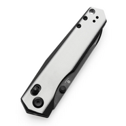 TENABLE KNIVES Beaver Blackwash Nitro-V 0.125&#039;&#039;/3.2mm Ivory White and Black G10 T1105V2 - KNIFESTOCK