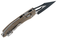 Microtech STITCH S/E RAM - LOK BLK PAINTED BLADE FLUTED G-10 TAN STD 169RL-1FLGT - KNIFESTOCK