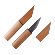 Dellinger Japan Kirisashi Knife Rizikan 48 mm Kanetsune - KNIFESTOCK