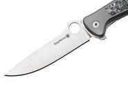 Spyderco Slym, Böhler M390, Titanium, Carbon Fiber Inlay C271TIP - KNIFESTOCK