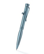 Bestechman Scribe Titanium Pen With Carabiner, Blue BM16B - KNIFESTOCK