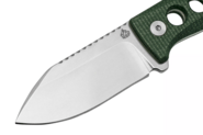 QSP Knife Canary 14C28N , Micarta, green QS141-C1 - KNIFESTOCK