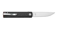 Fox Knives FOX CHNOPS FOLDING KNIFE STAINLESS STEEL M390 SATIN BLADE,CARBON FIBER 3K HANDLE FX-543 C - KNIFESTOCK