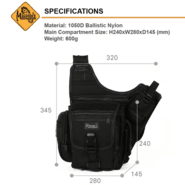 Magforce Maneuver Sling Bag Khaki #0403K - KNIFESTOCK