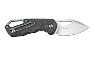 MKM ISONZO M390 Marble carbon fiber BÖHLER M390 MK FX03M-3CM - KNIFESTOCK
