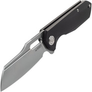 KUBEY Atlas Nest Liner Lock Folding Knife Black G10 Handle KU328A - KNIFESTOCK