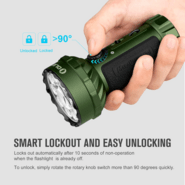 Olight Customized 6500mAh 3.7V 24wh 32650 Rechargeable Lithium Battery Marauder Mini - KNIFESTOCK