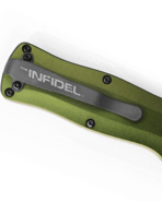 Benchmade  Mini Infidel Woodland Green Limited Edition 3350-2302 - KNIFESTOCK