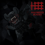 Halfbreed Blades PVC Patch - Stealth Drop Bear 2021  Stealth Drop Bear Patch - KNIFESTOCK
