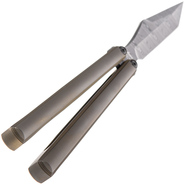 Fox Knives Fiore Design PHI Balisong Damascus FX-570 TID - KNIFESTOCK