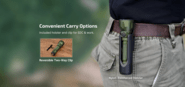 Olight 3.6V 5000mAh 21700 Rechargeable Lithium-ion Battery Javelot(OD Green) - KNIFESTOCK