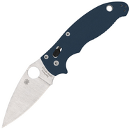 Spyderco C101GPCBL2 MANIX 2 COBALT BLUE G-10 CPM SPY27 PLAINEDGE - KNIFESTOCK