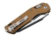 Microtech MSI S/E BLACK STANDARD FLUTED ALUMINUM TAN 210-1FLTA - KNIFESTOCK