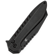 Kansept Kosame Blackwash 154CM,Blackwash Ti with Black &amp; Red G-mascus T1093F5 - KNIFESTOCK