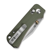 Civivi Baby Banter 2 - TG Milled Green / Red G10 HandleIncludes 1PC Steel Tweezers &amp; Toothpick In T - KNIFESTOCK