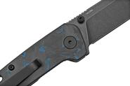 QSP Knife Penguin Mini 14C28N, CF overlay G10 Blue QS130XS-D2 - KNIFESTOCK