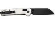QPS Penguin Glyde 14C28N, schwarz, Griff: G10 mit Aluminiumfolie QS130GL-G2 - KNIFESTOCK