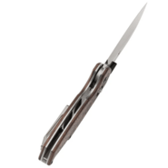 Kansept Model 6 Stonewashed CPM S35VN,Copper CF K1022V2 - KNIFESTOCK