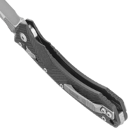 Microtech AMPHIBIAN RAM-LOK APOC STD FLUTED BLACK G10 137RL-10APFLGTBK - KNIFESTOCK