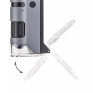 Carson 100x-250x LED MicroFlip Pocket Microscope with Smartphone Adapter MP-250 - KNIFESTOCK