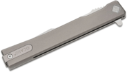 Ocaso Solstice Titanium + Satin / Harpoon 9HTS - KNIFESTOCK