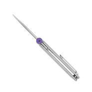 Kizer Quoll S45VN, Stonewash, Ti&amp;Crystalized Titanium Ki3733A2 - KNIFESTOCK