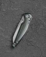 Bestech Snakebird 14C28N, Micarta, Blokada przyciskiem - Czarny BG58A - KNIFESTOCK