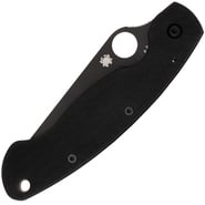 Spyderco Military Model G-10 Black Black Blade C36GPBK - KNIFESTOCK