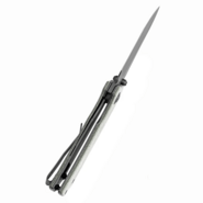 Tenable Fermi Grey TiCn Coated 14C28N Liner Lock T1122A4 - KNIFESTOCK