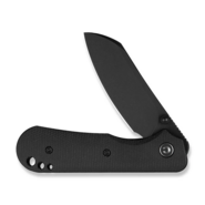 Civivi Crabby Black Canvas Micarta HandleBlack Stonewashed 14C28N BladeLiner Lock - KNIFESTOCK