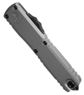 Microtech ULTRATECH GEN III ZBP D/E BLACK FULL SERRATE NATURAL CLEAR 1122-3NC - KNIFESTOCK