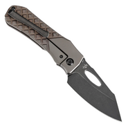 KANSEPT Loki Blackwash CPM S35VN Bronzed Anodized Titanium Frame Lock K1058B4 - KNIFESTOCK