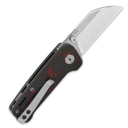 QSP Messer Penguin Mini 14C28N, CF Overlay G10 Rot QS130XS-E1 - KNIFESTOCK